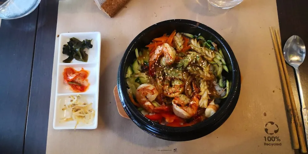 Bimbipap Légumes Crevettes Et Calamars